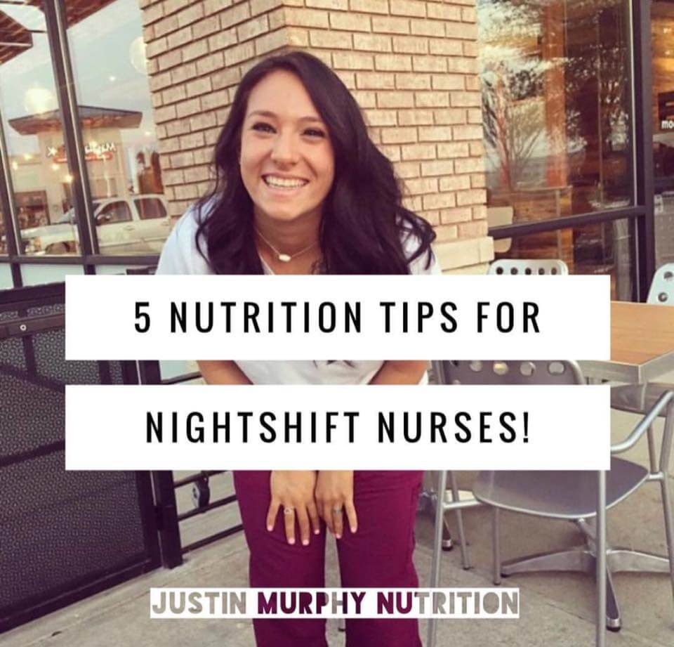 Nursing, night shift, and nutrition