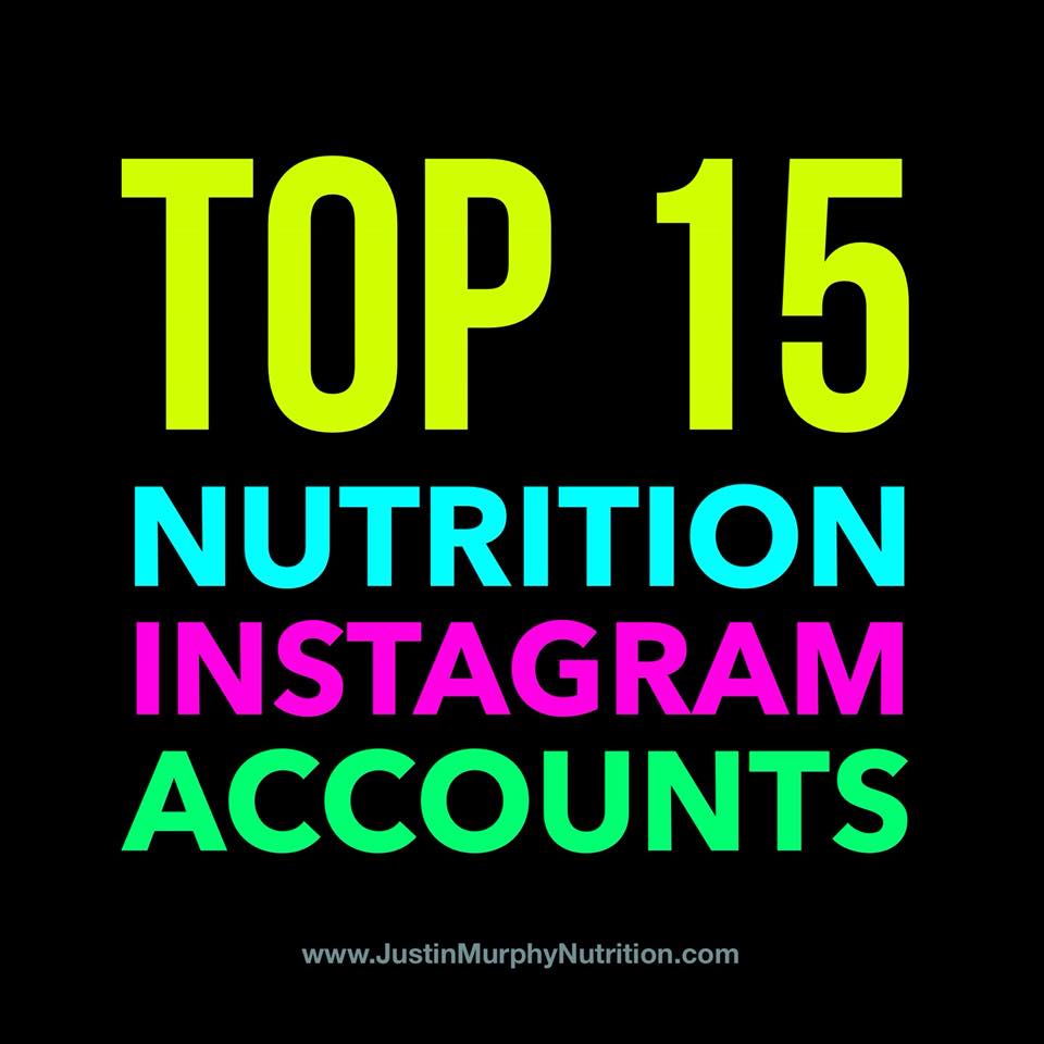 Top 15 Instagram Nutrition Accounts To Follow - ICoach Nutrition ...